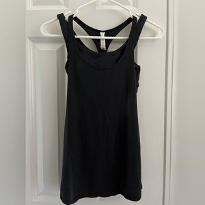 Lululemon Athletica Top tank with bra size 2 black